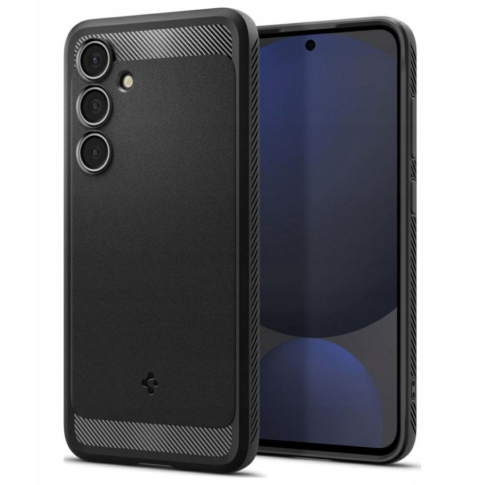 Etui Spigen Rugged Armor do Samsung Galaxy S24 Fe czarny