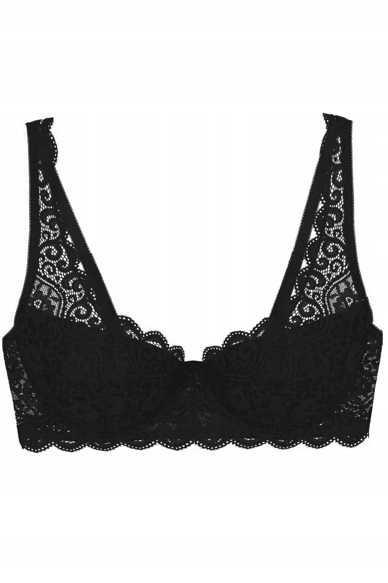 Vyztužená podprsenka s kosticemi Amourette Whp Černá Triumph Černá 75D