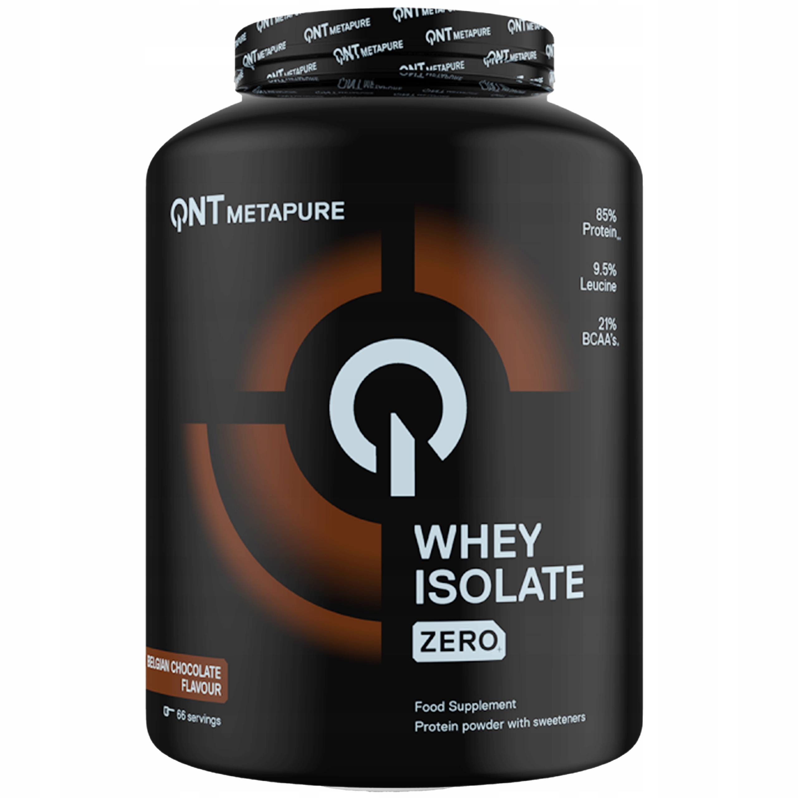 Proteinový Izolát Qnt Metapure Zero 2 kg Wpi Čokoláda Bez cukru Laktóza