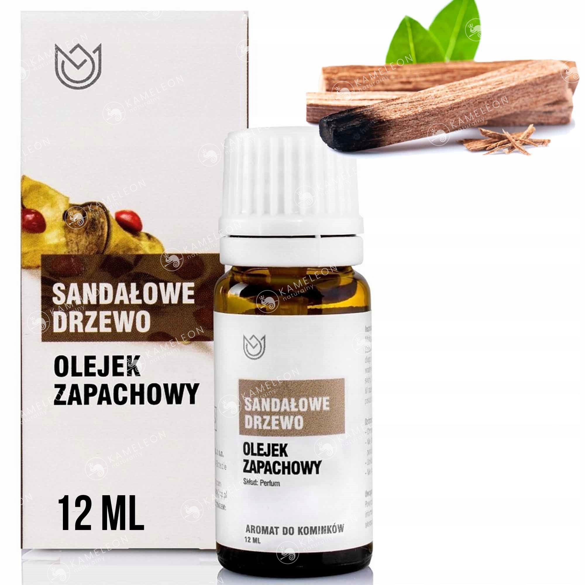 

Olejek Zapachowy eteryczny Drzewo Sandałowe 12ml