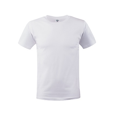 

Koszulka Bawełniana Biała Podwójnie Przeszyta r.XL