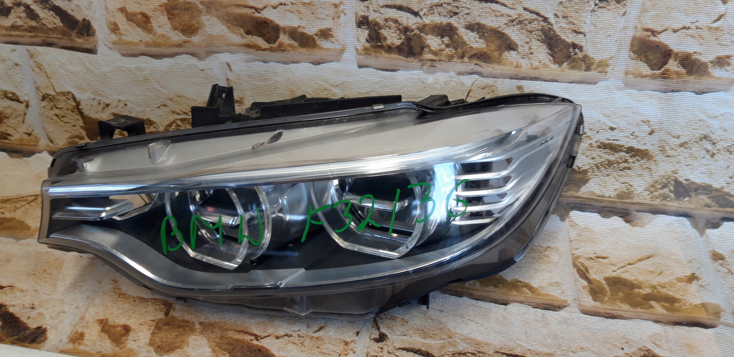 bmw 4 f32 f36 full led adaptive skrętny dynamic usa ameryka lewa lampa