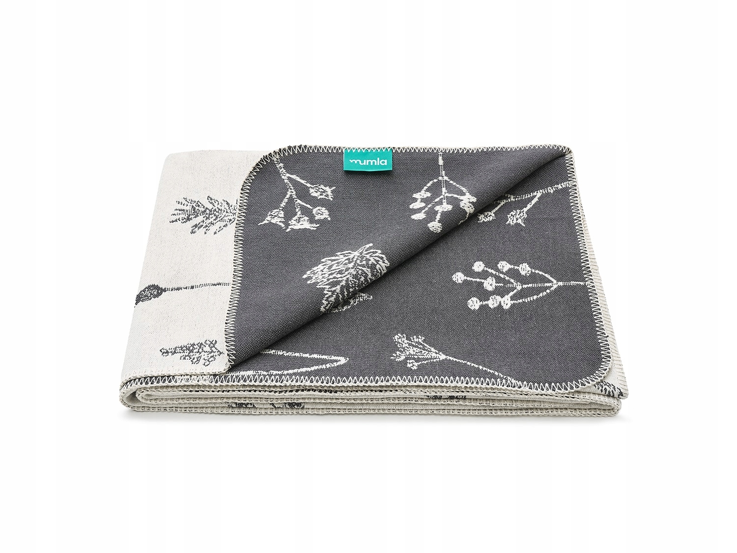 Pled Rostliny 166x200 cm bavlněný Mumla