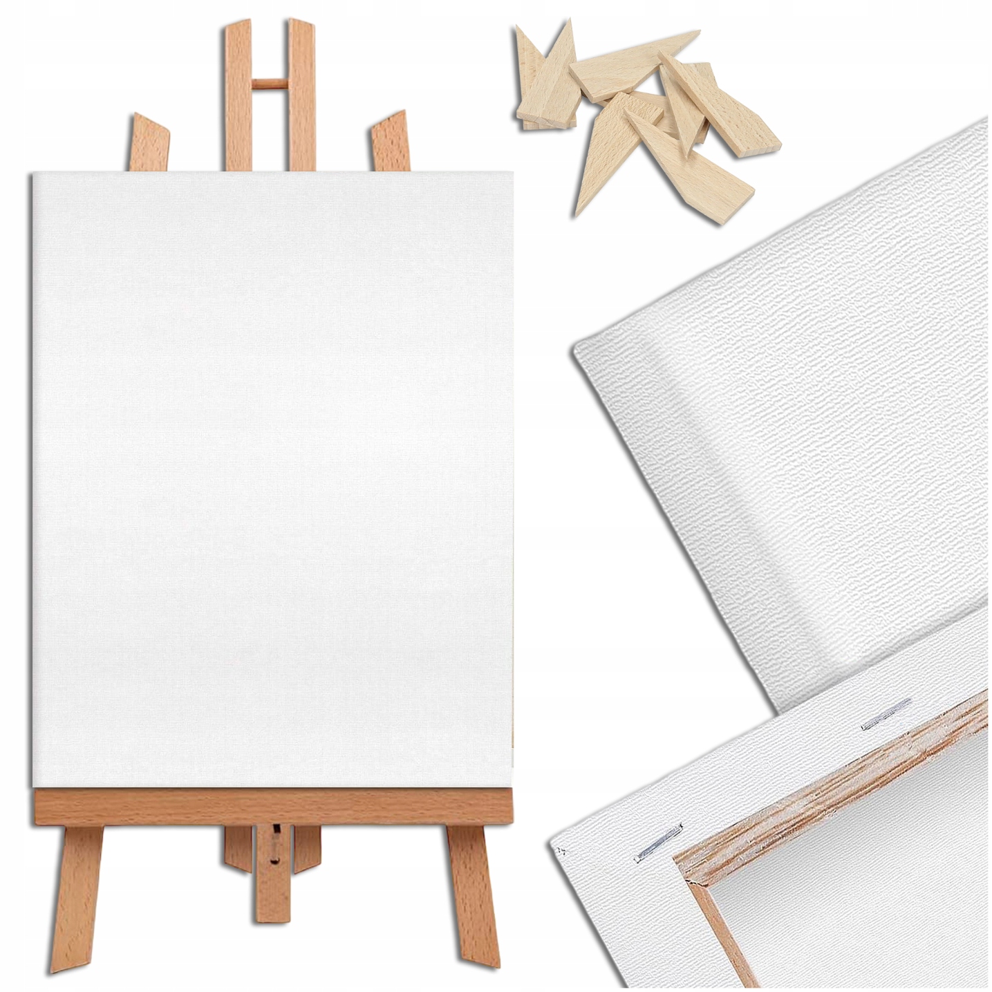 ZESTAW MALARSKI SZTALUGA PŁÓTNO PODOBRAZIE 24x30