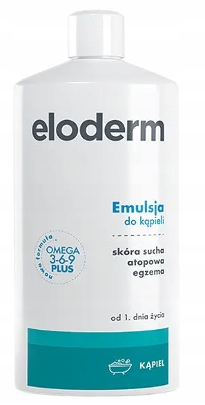 Eloderm emulsja do kąpieli od urodzenia 400 ml Marka inna marka