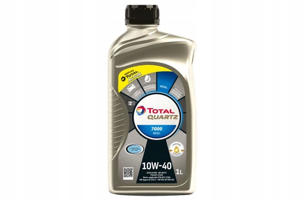 

Total 10W40 1L. Quartz 7000 Diesel Silnikowy Olej
