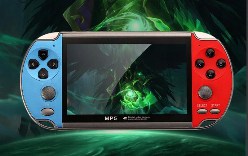 PORTABLE GAME CONSOLE X7 1000 GAMES RETRO MINI + Kod producenta becy-1179