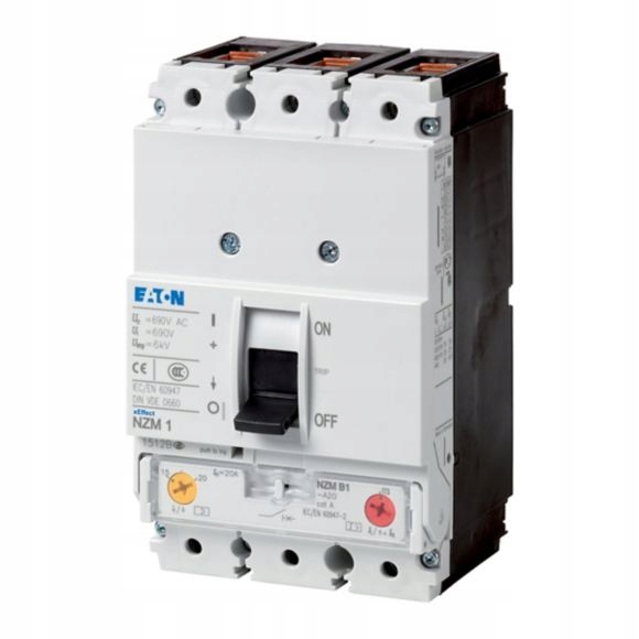 Eaton 259086 Wyłącznik mocy 3P 125A 50kA NZMN1-A125