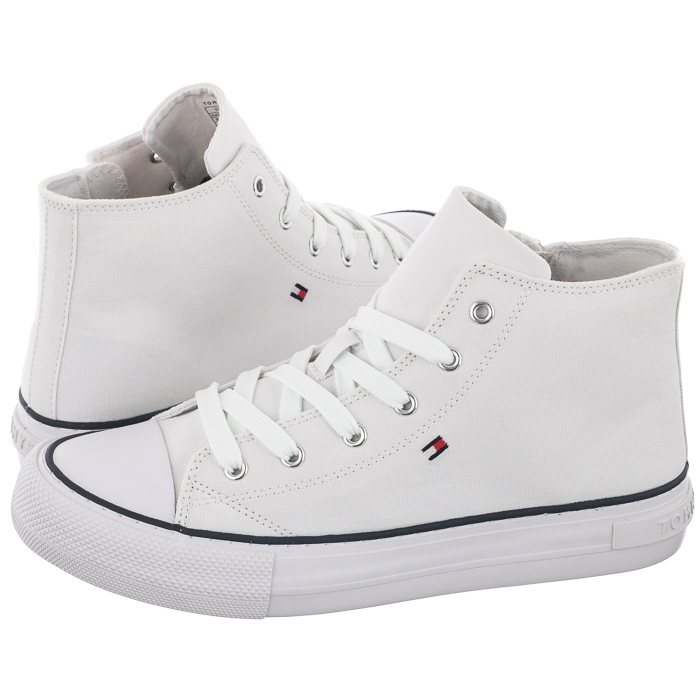 

Buty Trampki Tommy Hilfiger High T3A4-32119 Białe