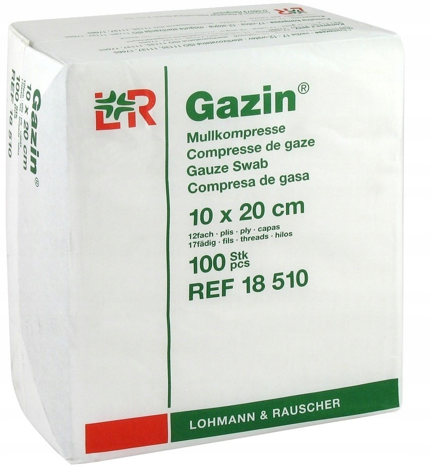 

L&r Gazin 10 x 20cm, 100szt. 17n 12w niejał.