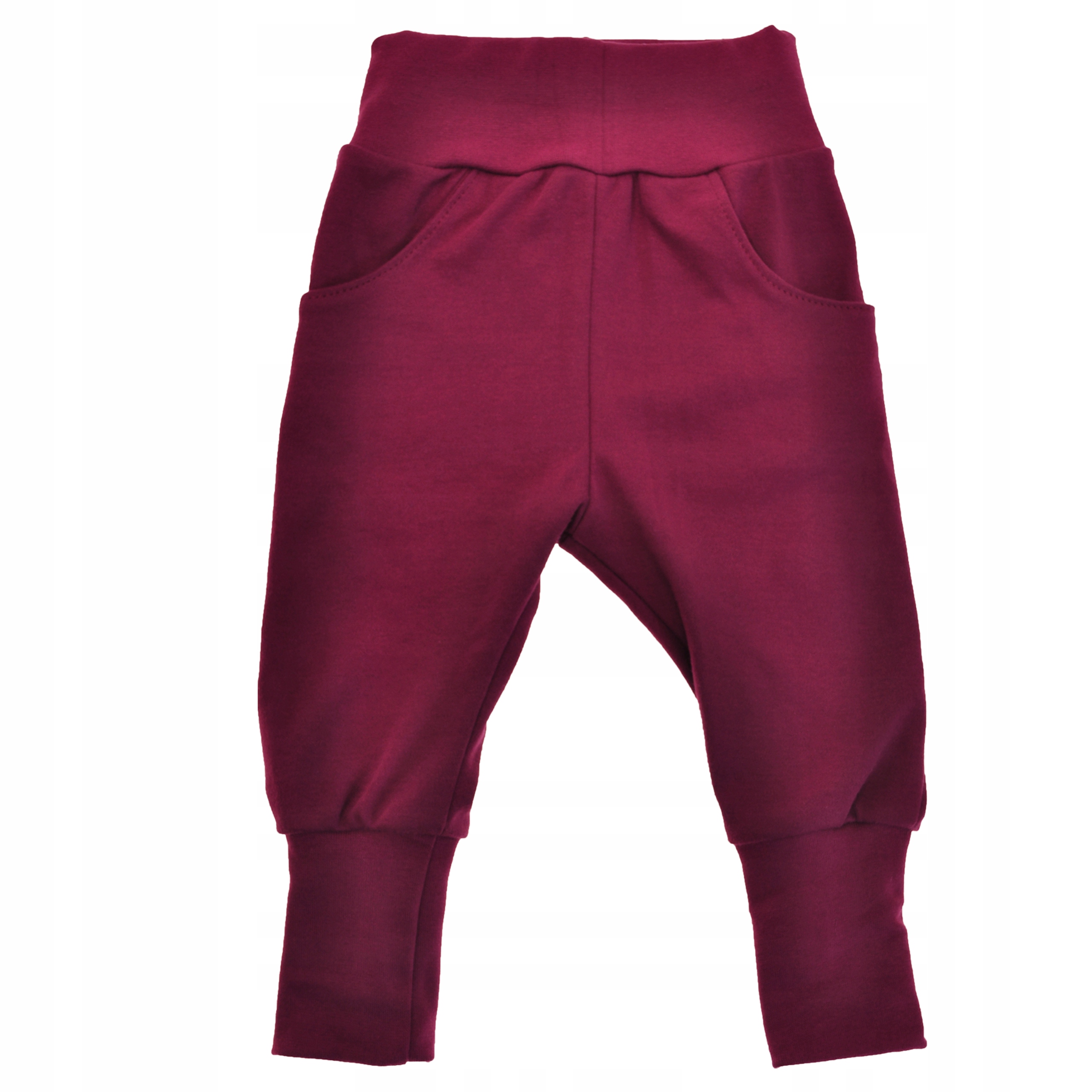 Bordowe spodnie chłopięce wiosna jesień 74 ROBIK Marka ROBIK