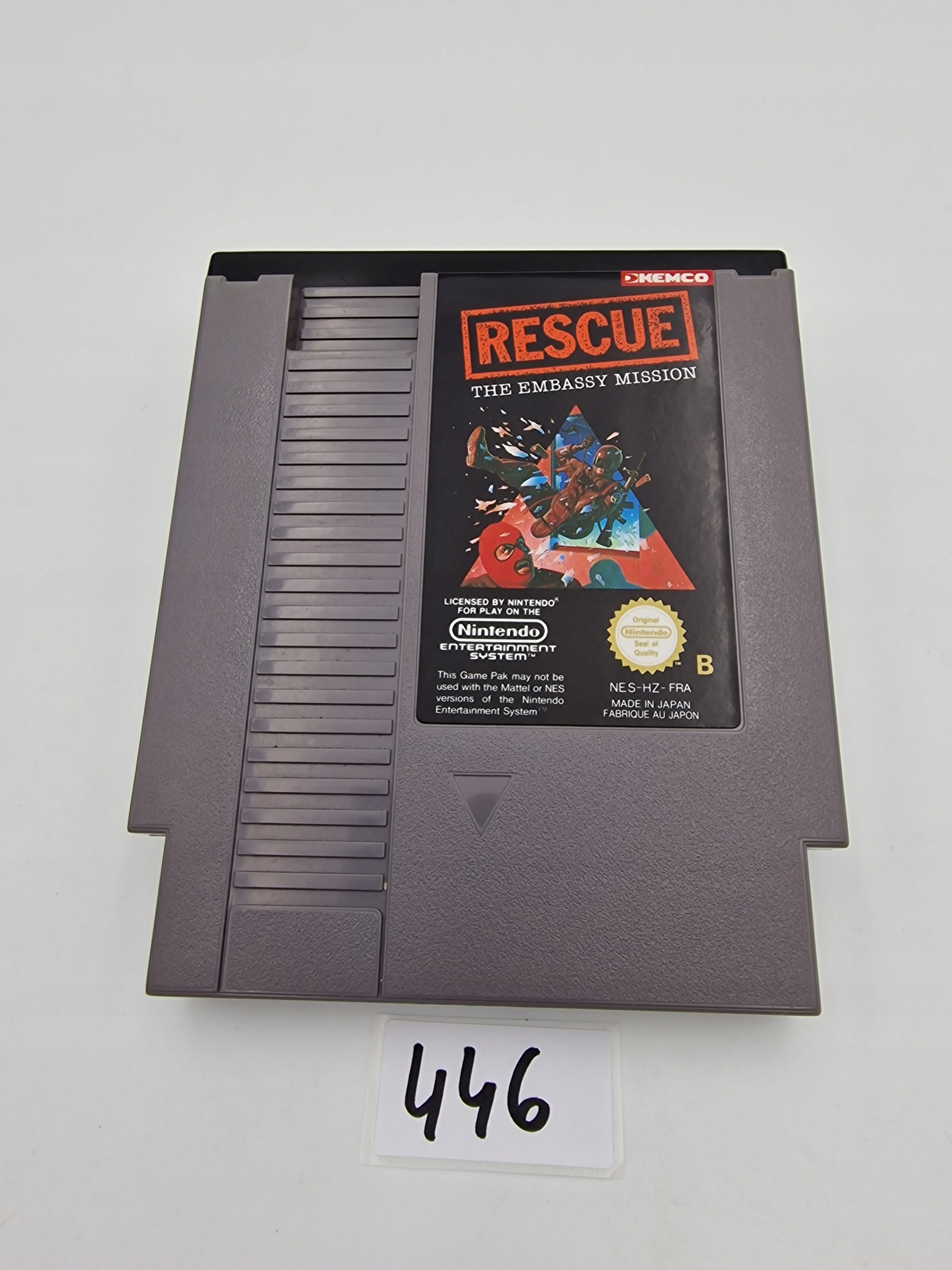 NINTENDO NES RESCUE THE EMBASSY MISSION Tematyka gry akcji