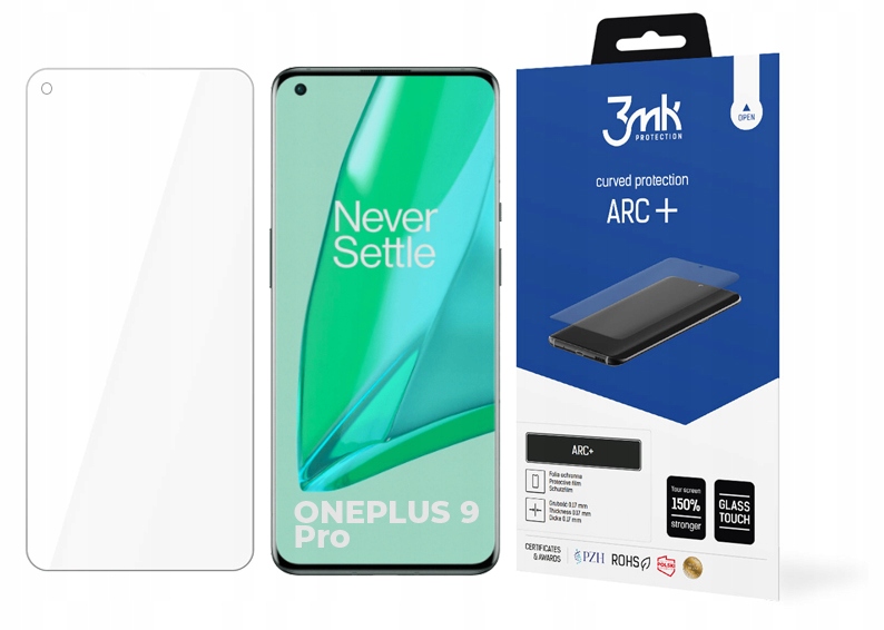 

3mk Folia Fullscreen Arc+ do OnePlus 9 Pro