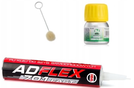 ZESTAW DO MONTAŻU WYMIANY SZYB SAMOCHODOWYCH KLEJ