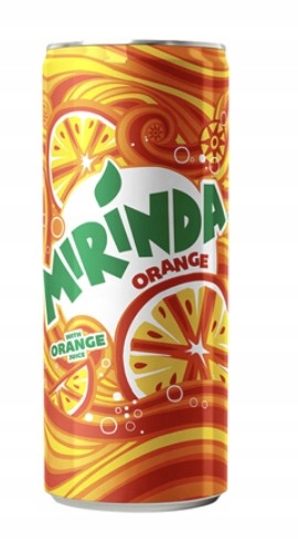 MiRiNDA Orange Sycený nápoj 24 x 330 ml plechovka