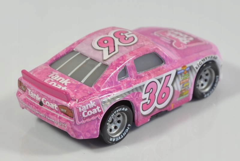 MATTEL CARS3 AUTA REB MEEKER no.36 TANK COAT 1:55 z PL Kod producenta 836