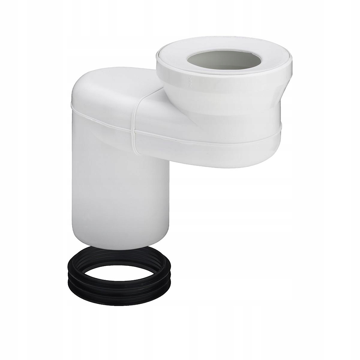 Koleno Viega Dn 100 bílé 120 mm