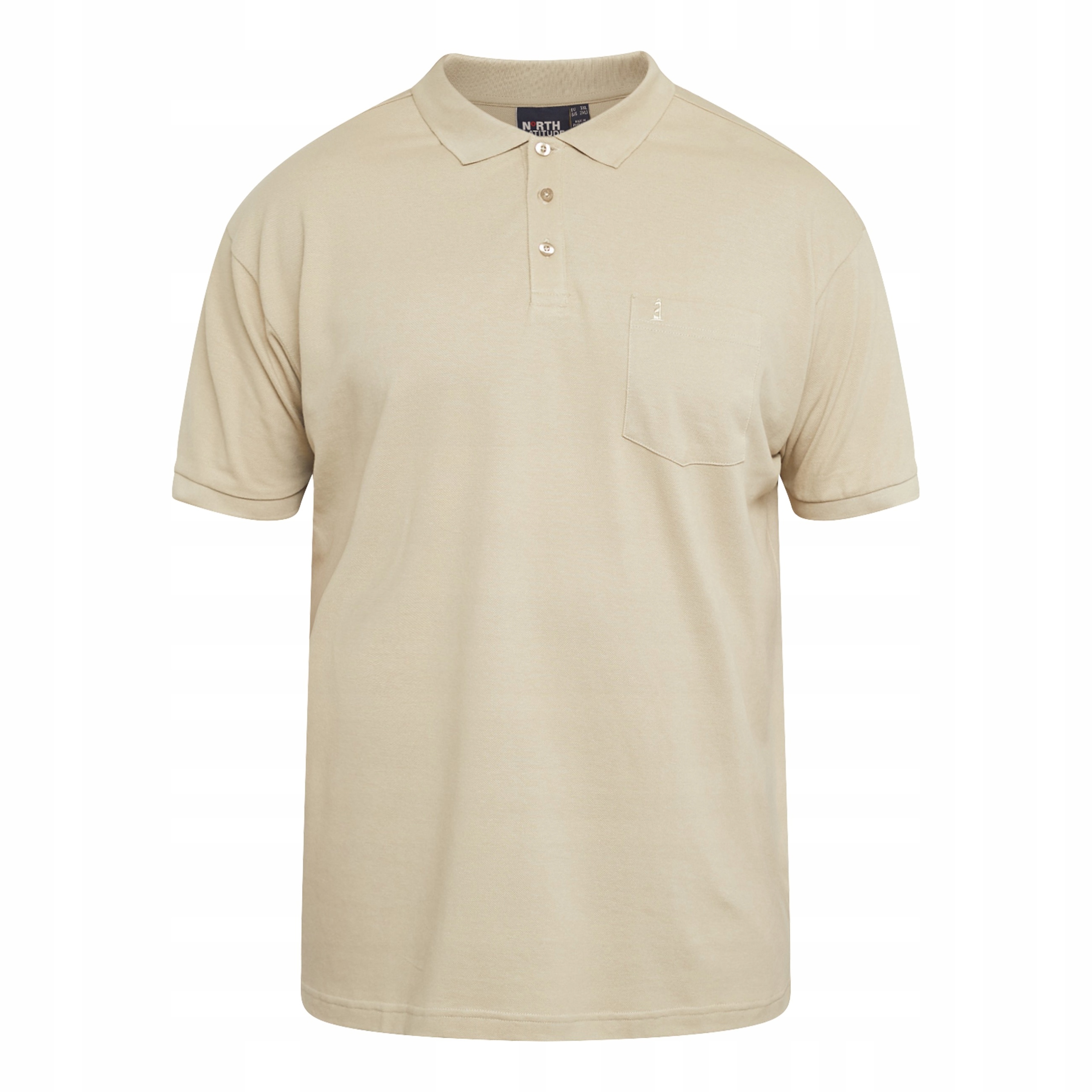 North Latitude Polokošile Velké Velikosti Béžová 6XL