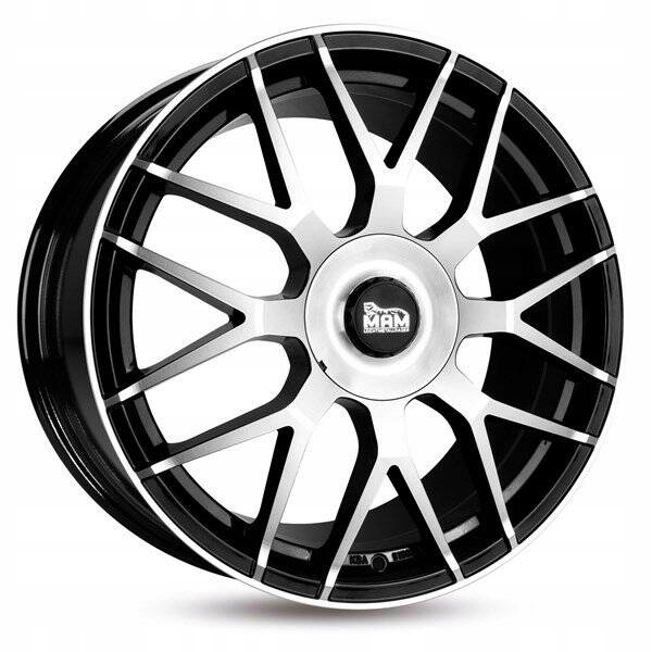 4× диск алюминий mam gt1 8. 5" x 19" 5x112 et 30