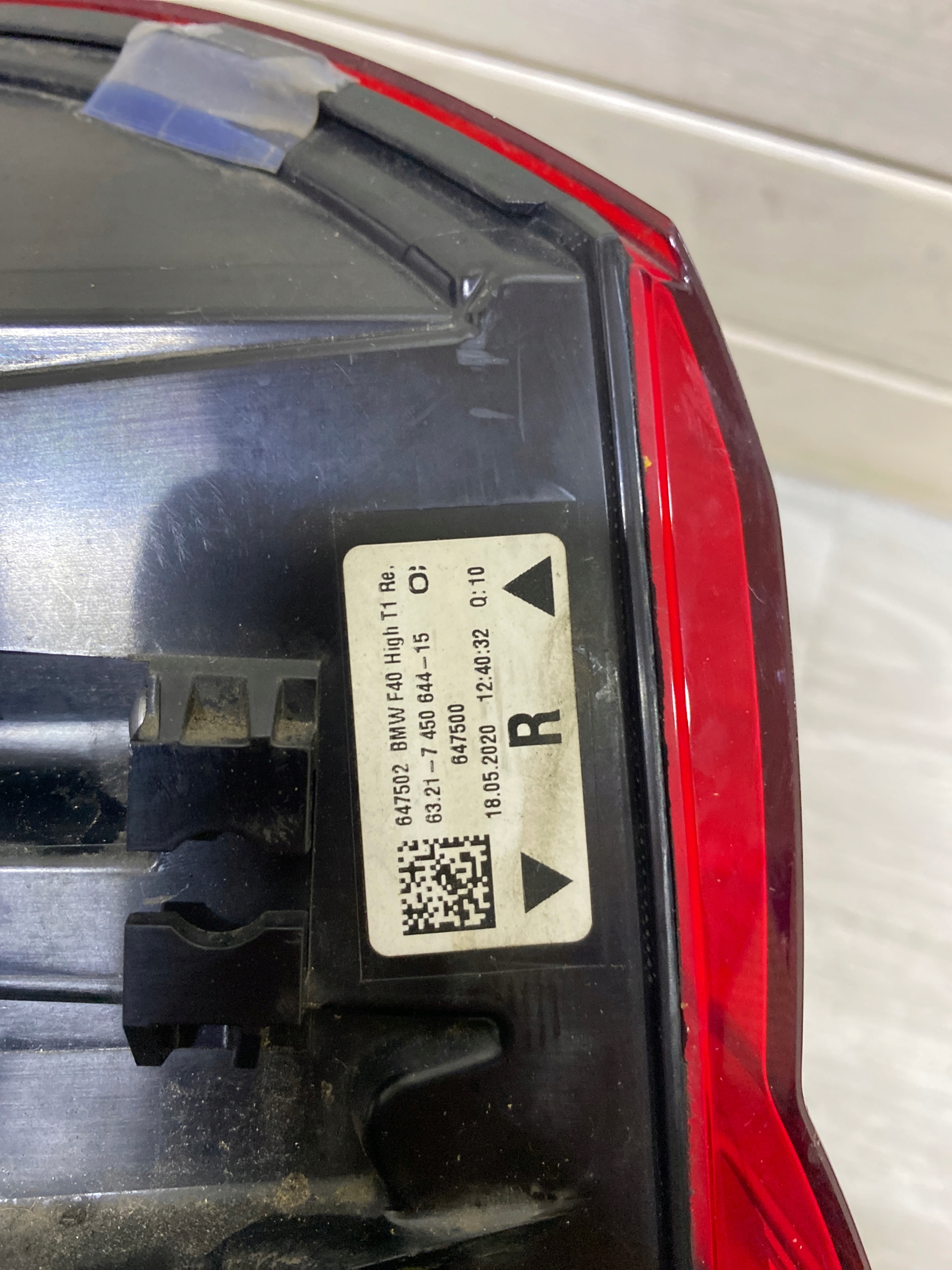 BMW 1 F40 light rear right 7450644