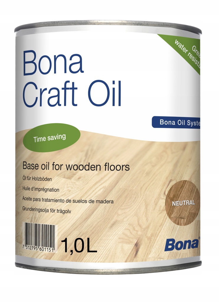 Olej do podłóg i mebli drewnianych Bona Craft Oil Neutralny 1 L
