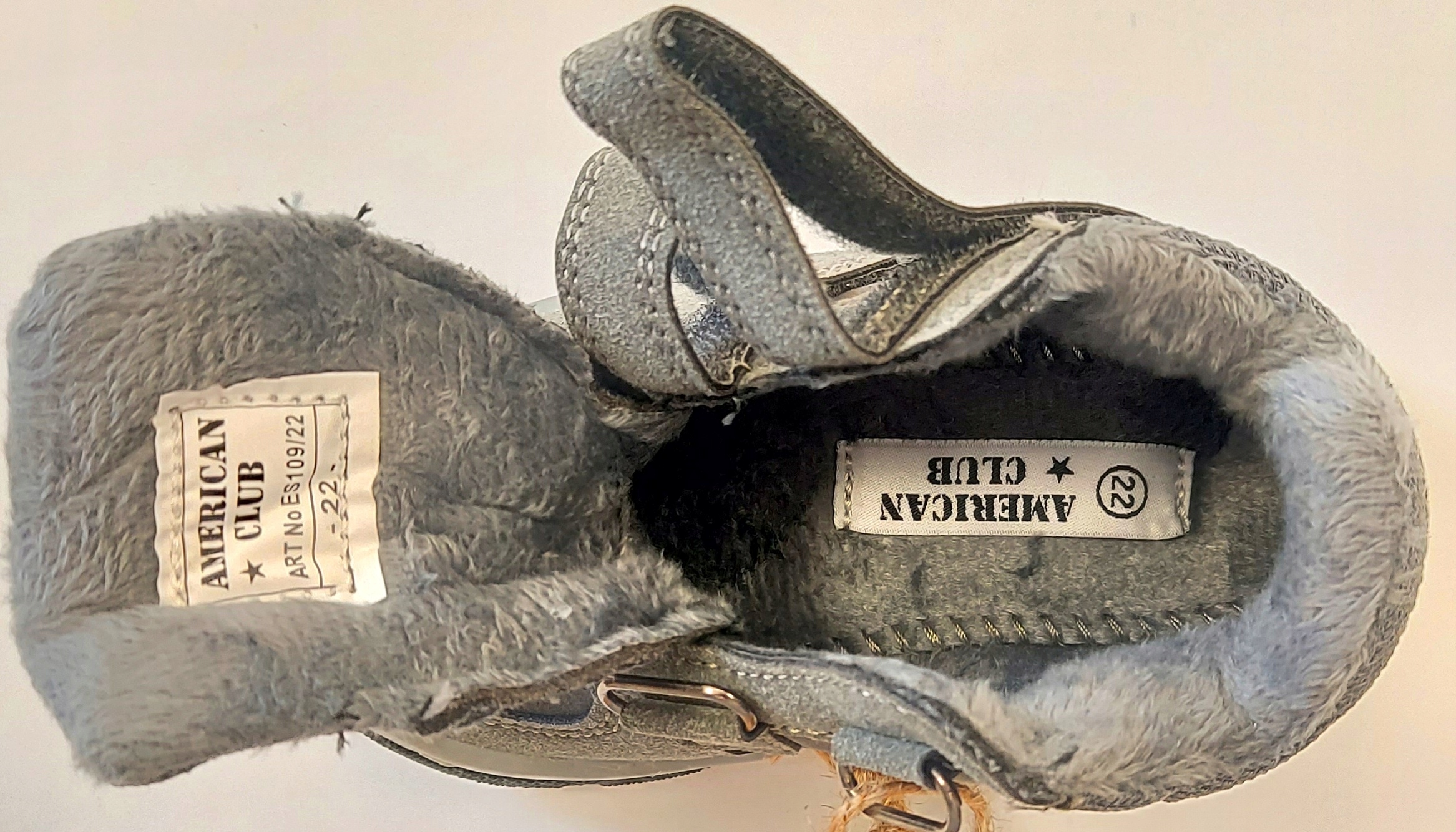 PÓŁBUTY TRZEWIKI LEKKO OCIEPLANE R 25 W 16,50 CM Materiał skóra ekologiczna