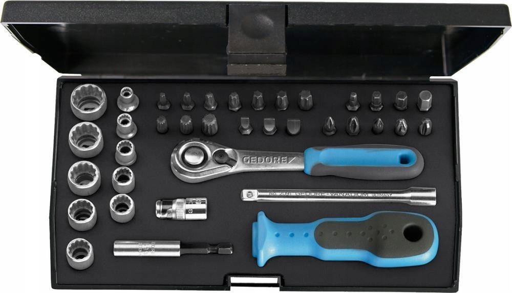 Nástavec 1/4 D20KMU-20, 37-dielny Gedore