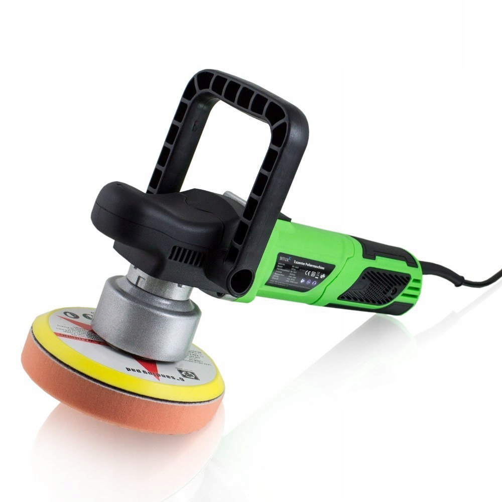 Profsjonalna rotacyjno-orbitalna polerka z zestawem akcesori Waga produktu z opakowaniem jednostkowym 3.2 kg