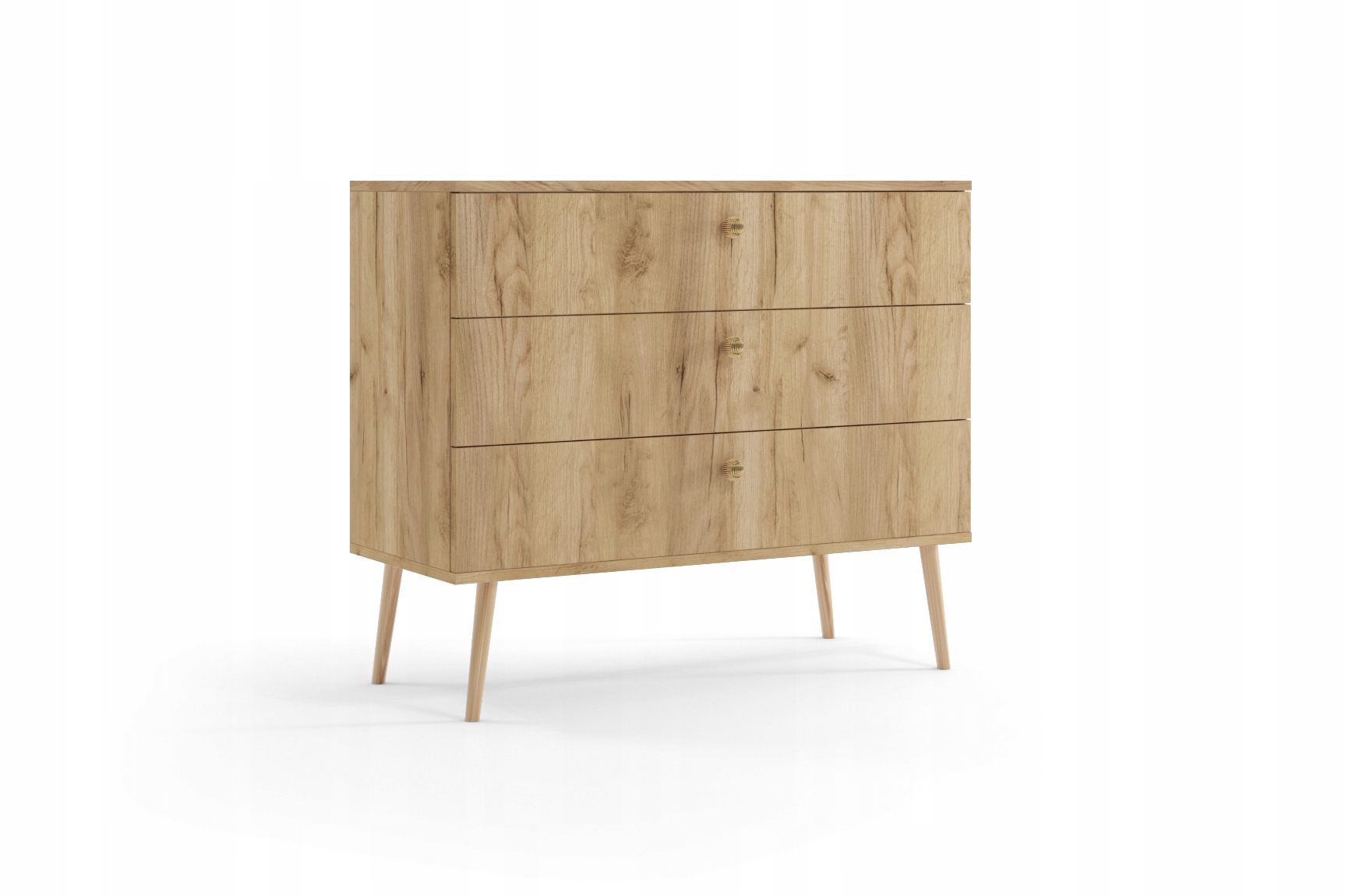 Komoda Boho w stylu skandynawskim 3SZ