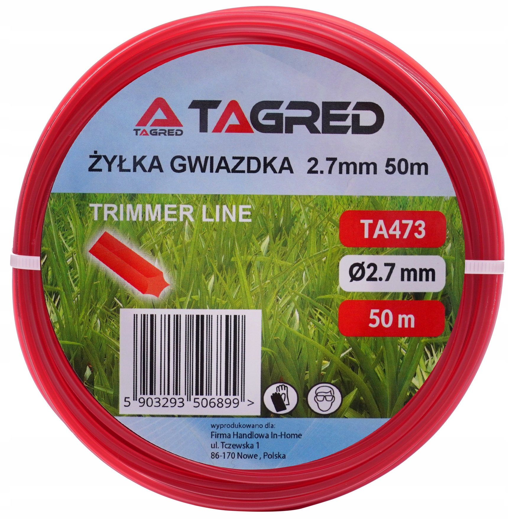 

Żyłka Do Kosy Spalinowej Gwiazdka 2.7mm 50m, Mocna