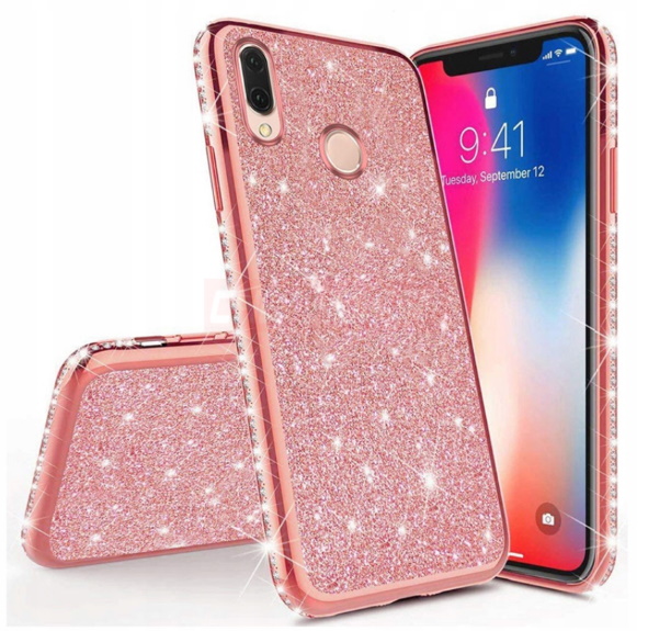

Etui Brokat Glitter Shine +szkło do Xiaomi Redmi 8