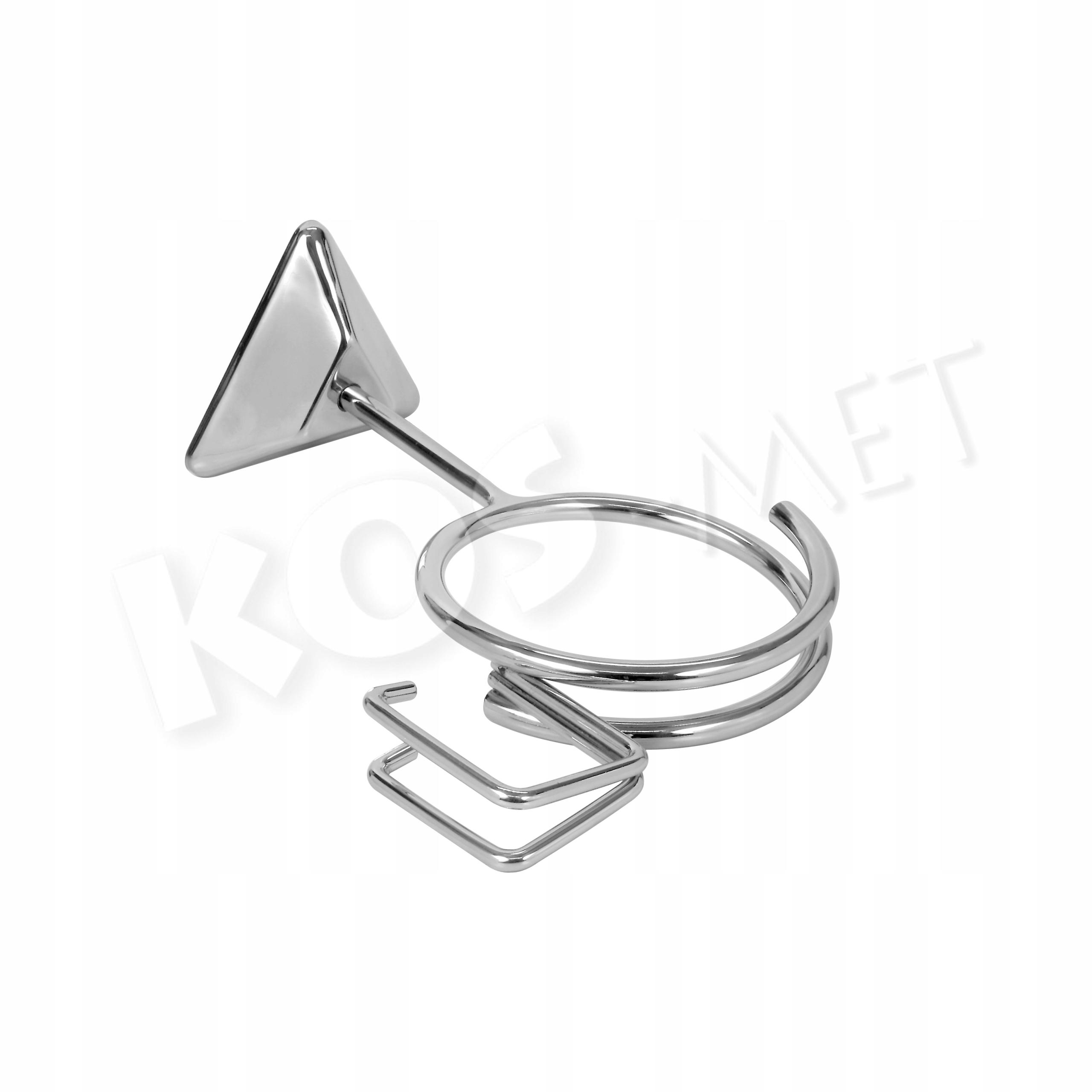 Kos-Met Držák na sušičku a strojek, šroubovací, chrom