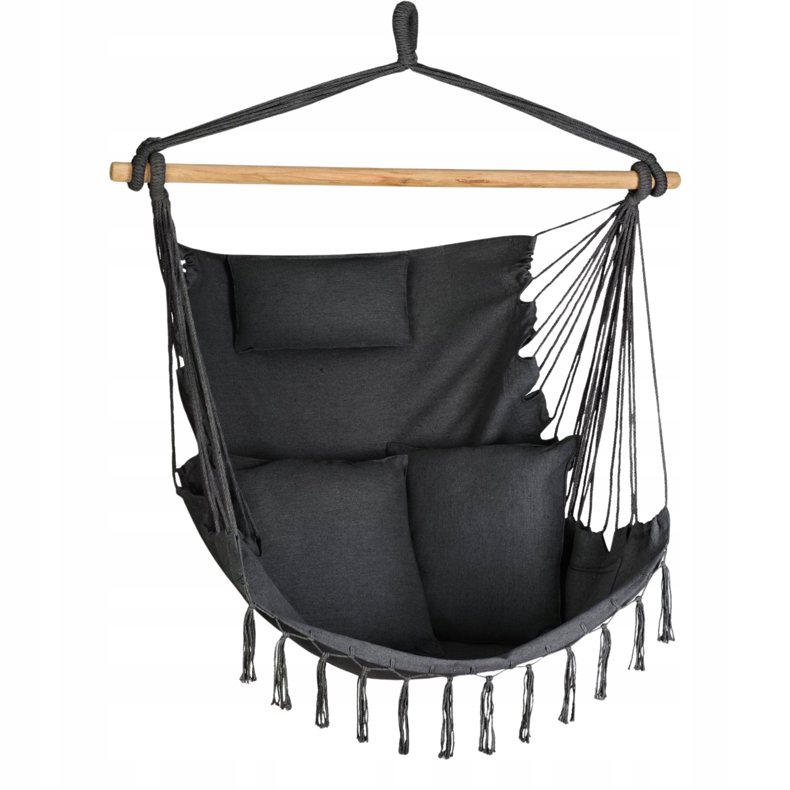 Brazílske Závesné Kreslo Boho Hojdačka Hamak XXL 100 cm 150 kg Abiko