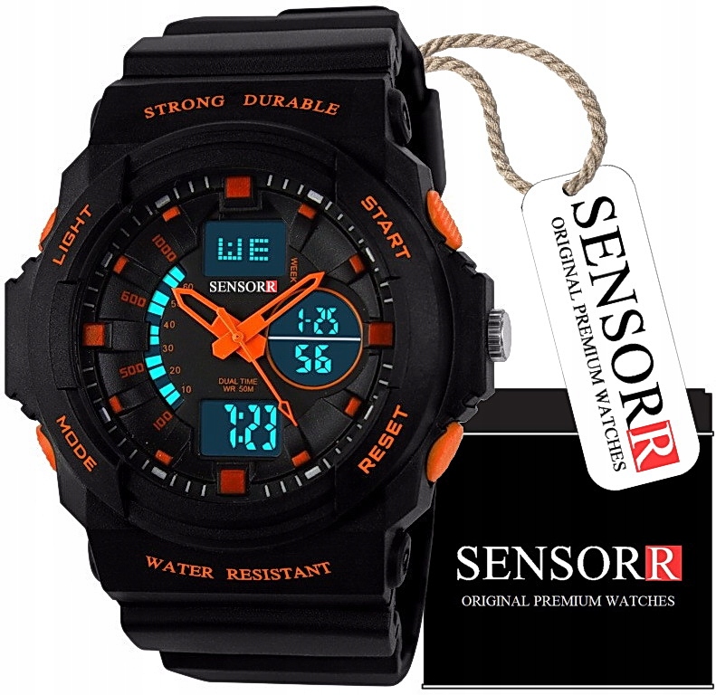 Dětské Vojenské Hodinky Pro Chlapce Odolný Proti Otřesům A Voděodolné Sensorr