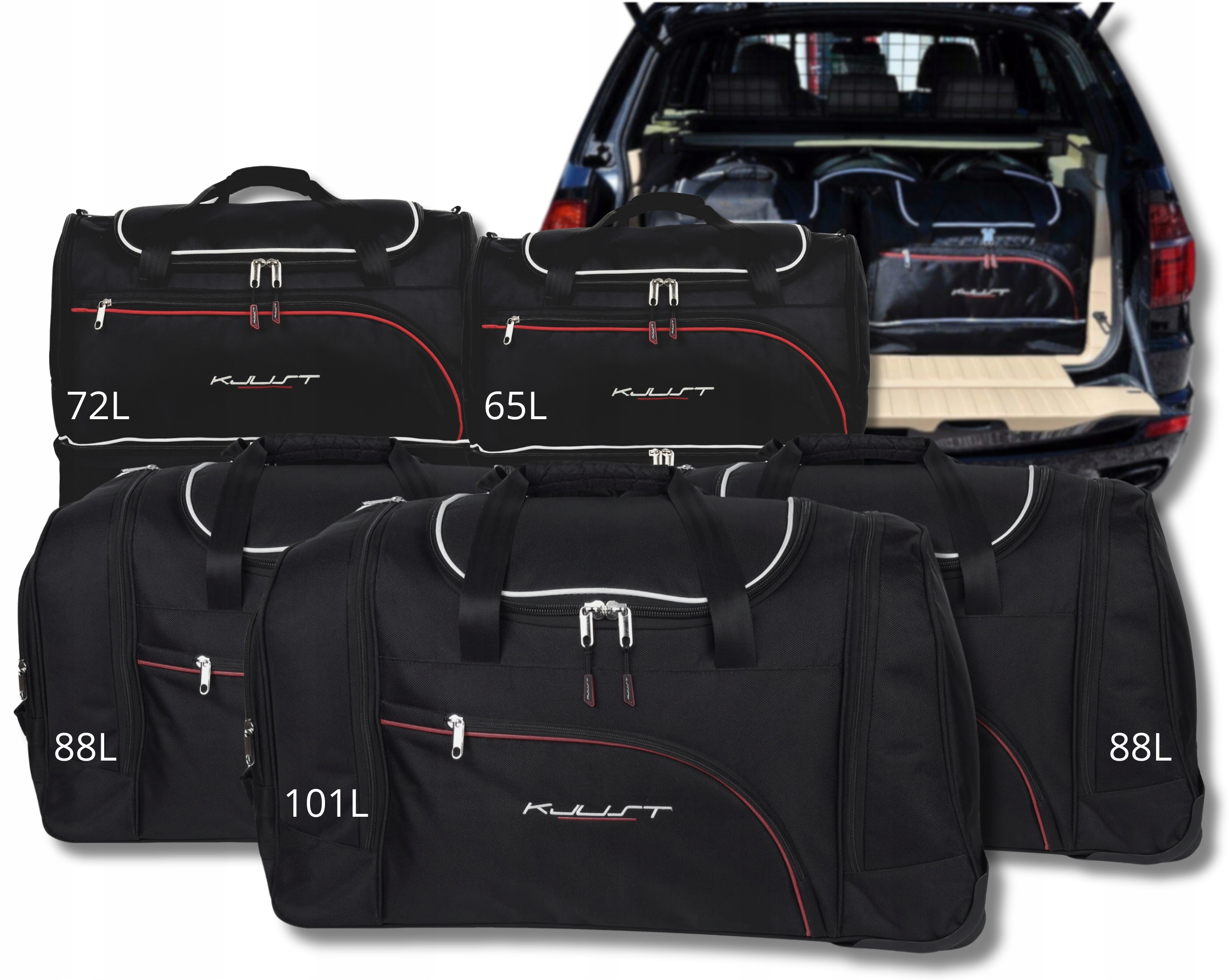 Cestovná Taška Do Kufra Bmw X5 2006-2013 5 ks