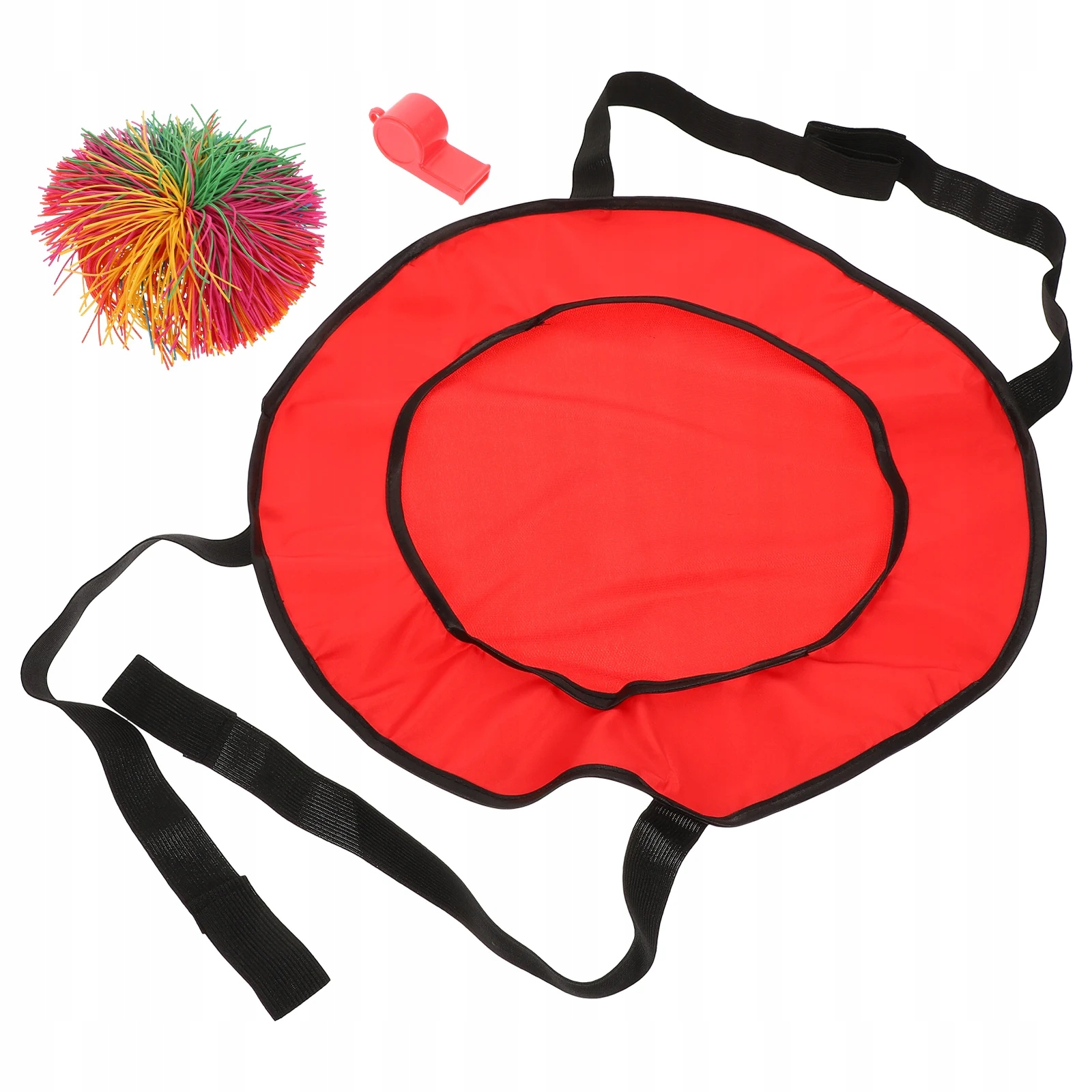 Kids Net Catch Ball Bouncy Toss Paddle Game
