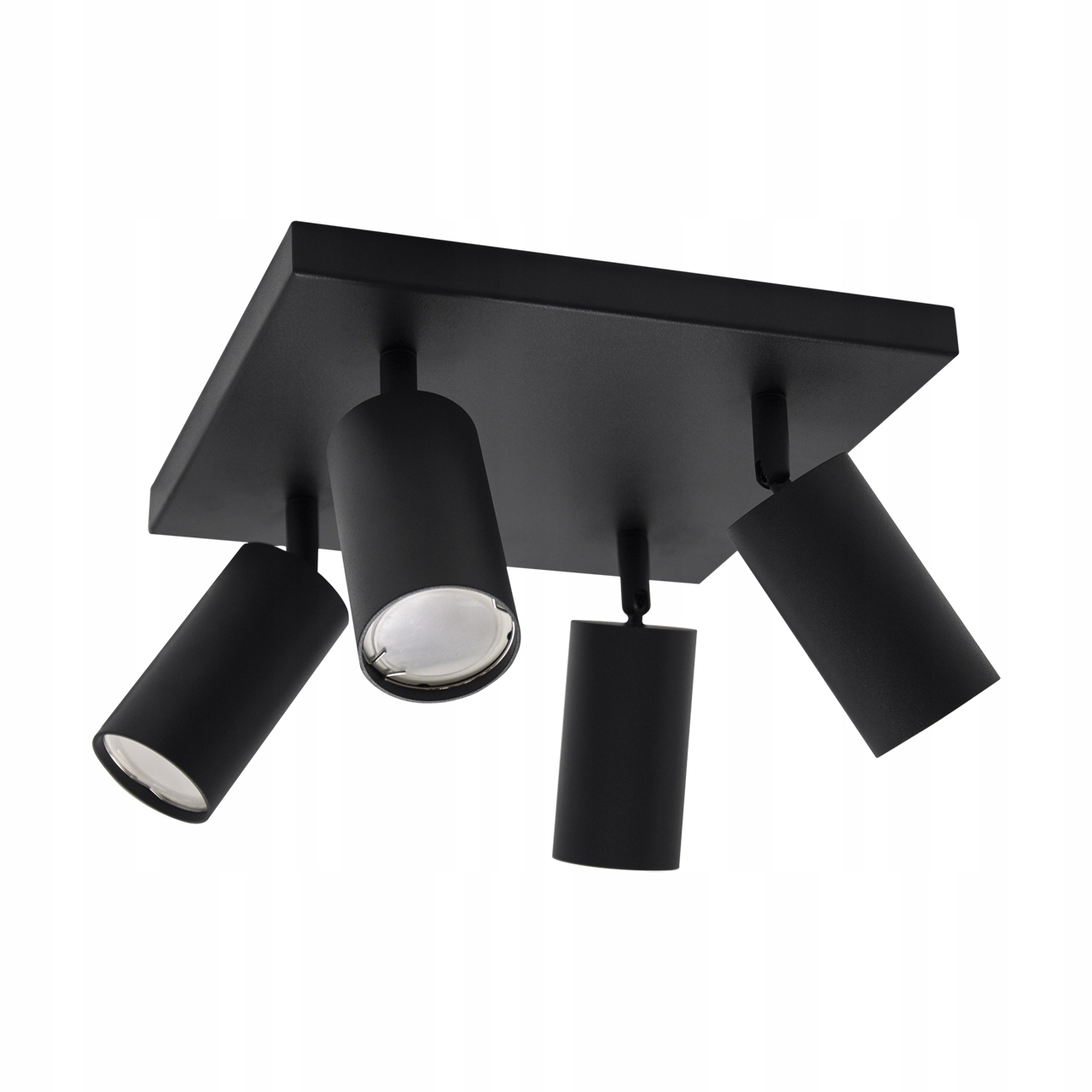 Spotová nástěnná a stropní lampa Manam GU10 4D černá