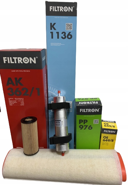 Sada 4 Filtrů Filtron Bmw E46 330d 204 kW 03-05 3.0 diesel