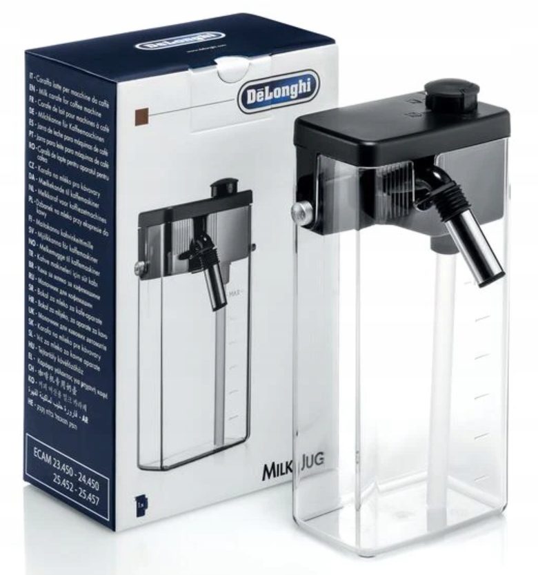 Karafa na mléko do kávovaru DeLonghi DLSC005 Intensa kompletní