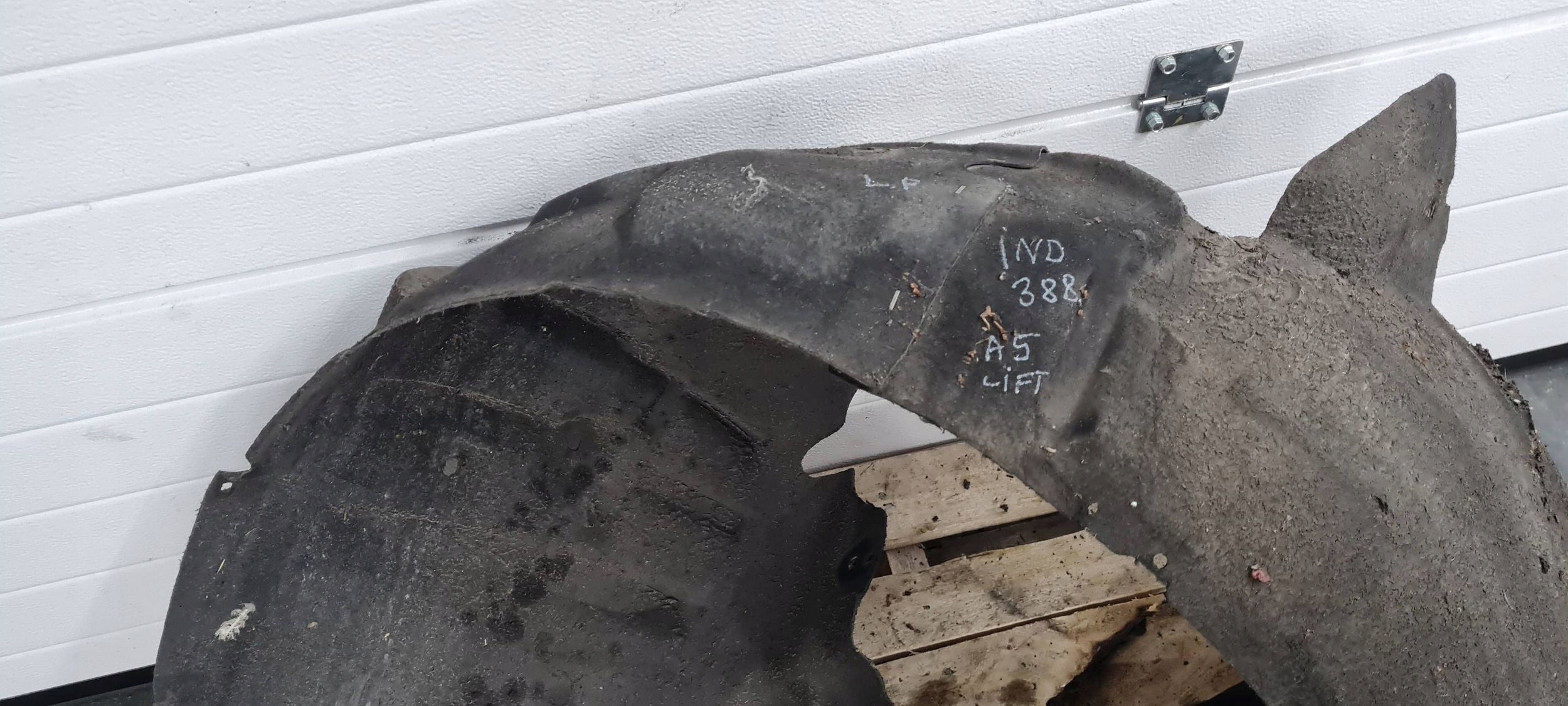 A5 8T LIFT mudguard left left front front MATERIAL 8T0821171M