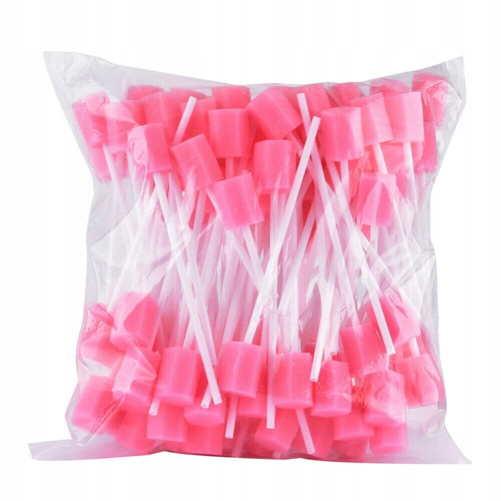 100 Pieces Oral Swabs Disposable Mouth Swabs Marka inna marka