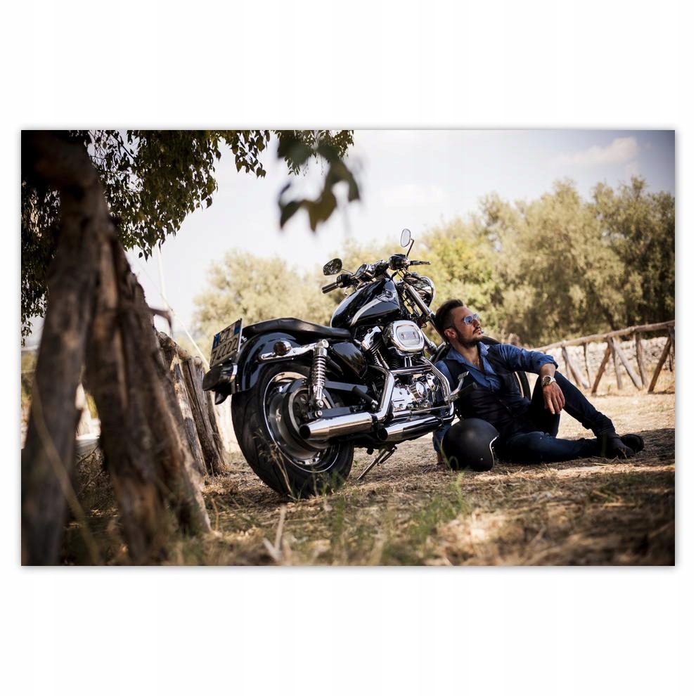 

Plakat 93x62 Motocykl Klasyk Motor