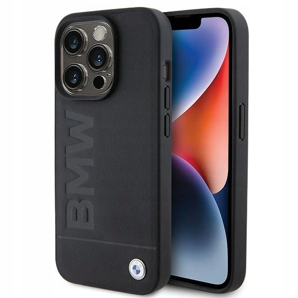 Pouzdro pro iPhone 15 Pro Max – Bmw, černé