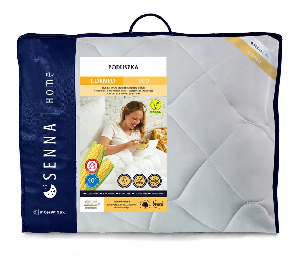 

Inter Widex Poduszka Corneo Biała 70x80 1200g