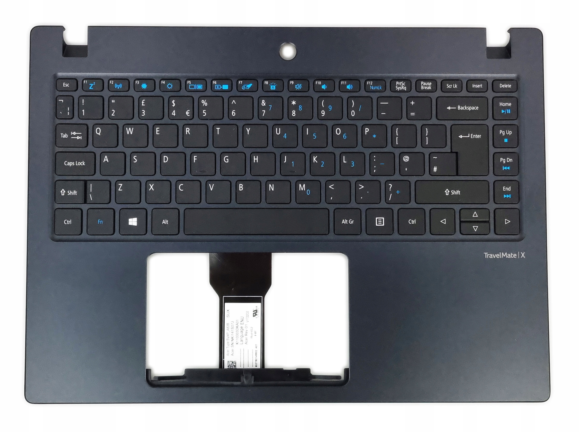 Nová Krytka Klávesnice Acer Travelmate X314-51 X314-51-M X3310 X3410 Uk