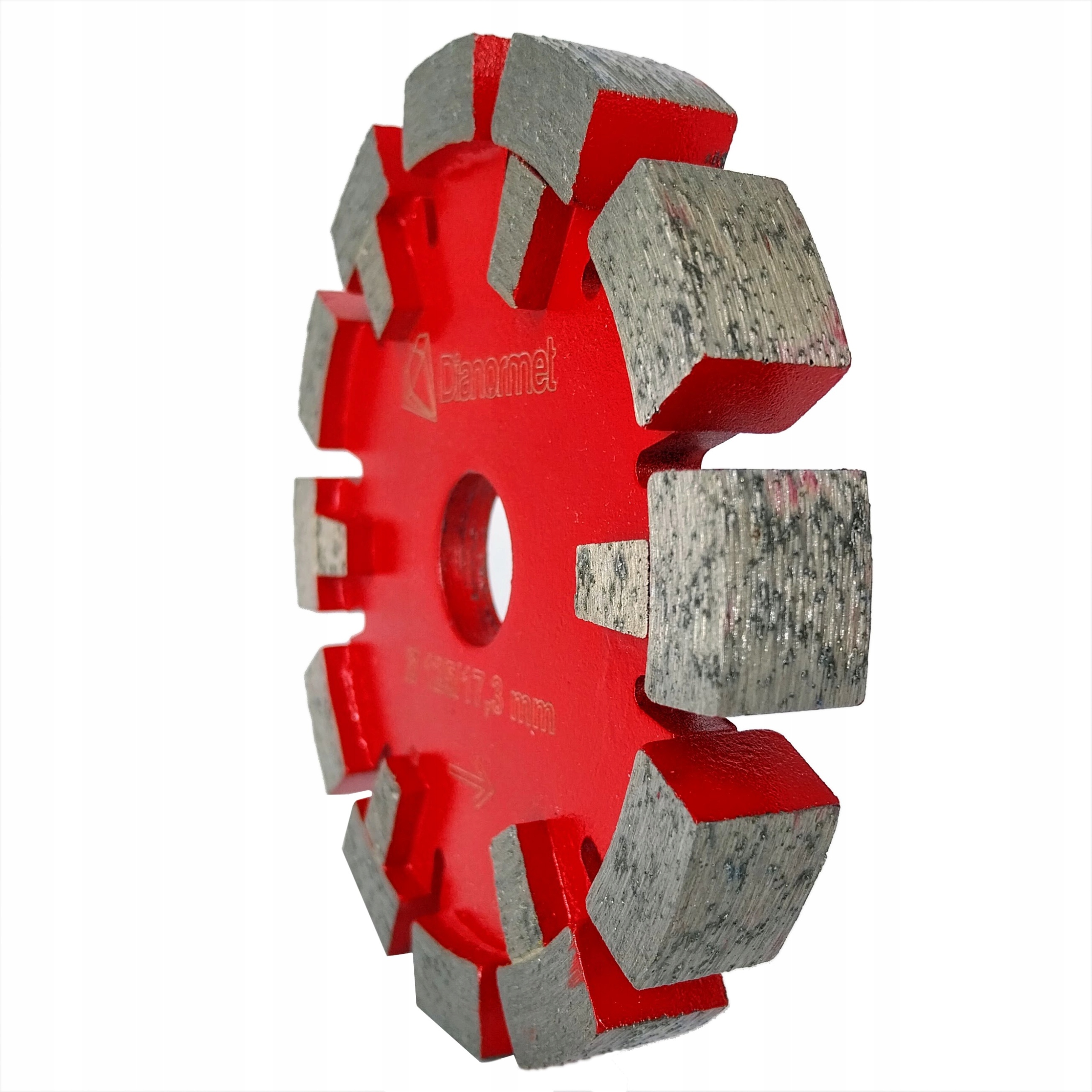 Fréza do podlahy pro vyřezávání drážek 17 mm 125 mm tvrdý beton Štěrbina