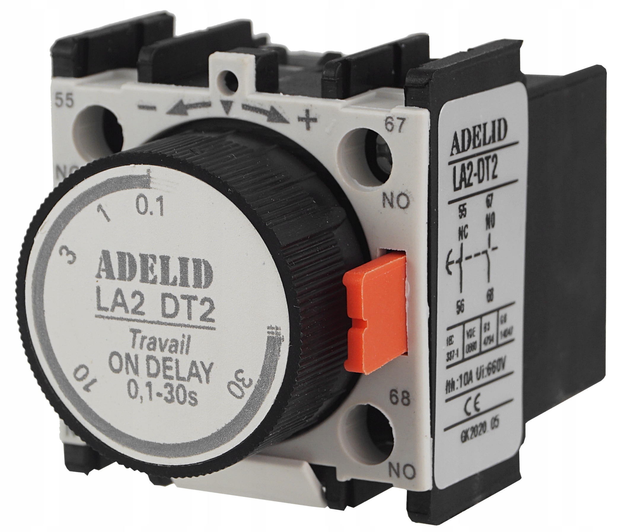 STYCZNIK REGULATOR CZASOWY 0,1-30 sec LA2 DT2