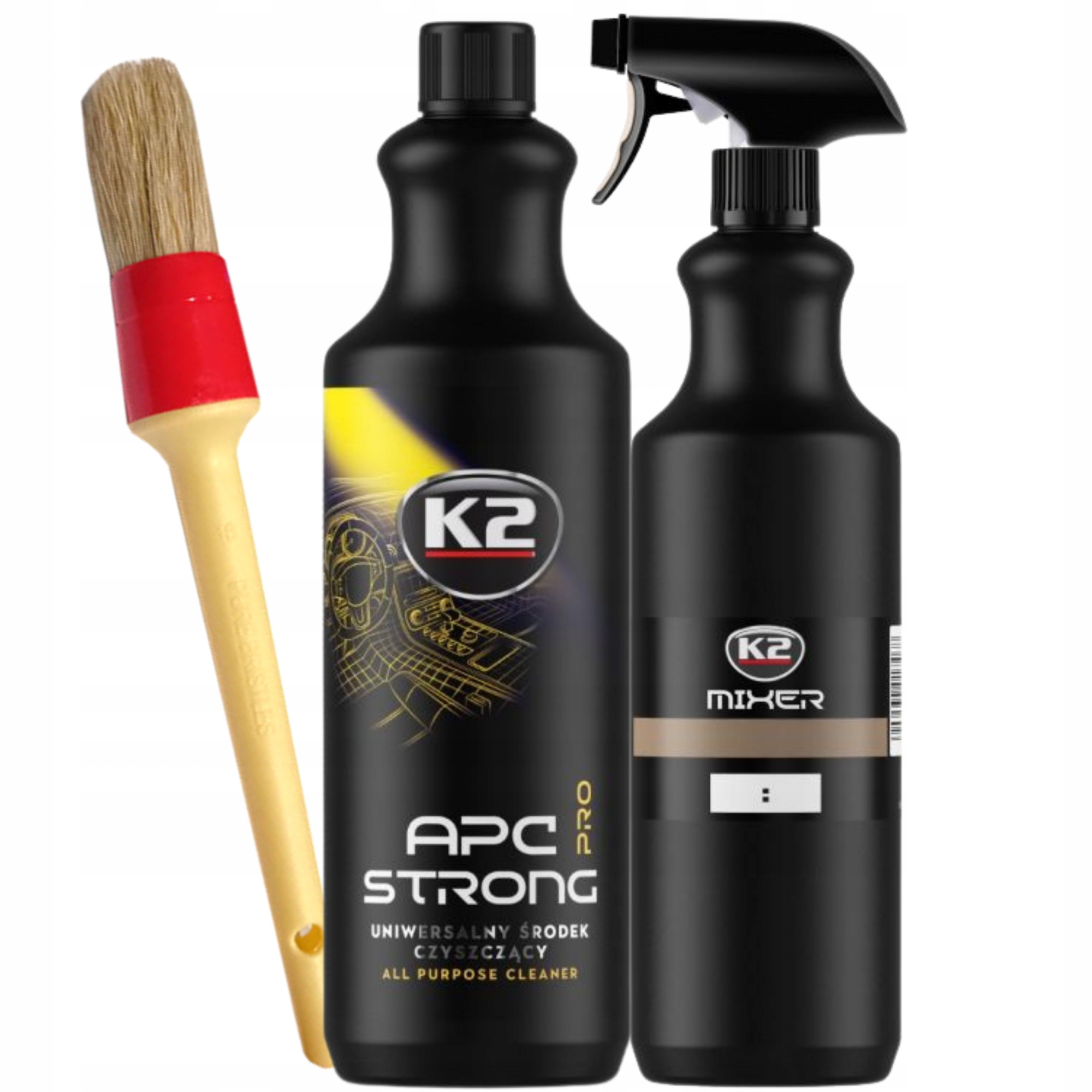 K2 APC Strong Pro 1L + Mixer - ZESTAW DO CZYSZCZENIA