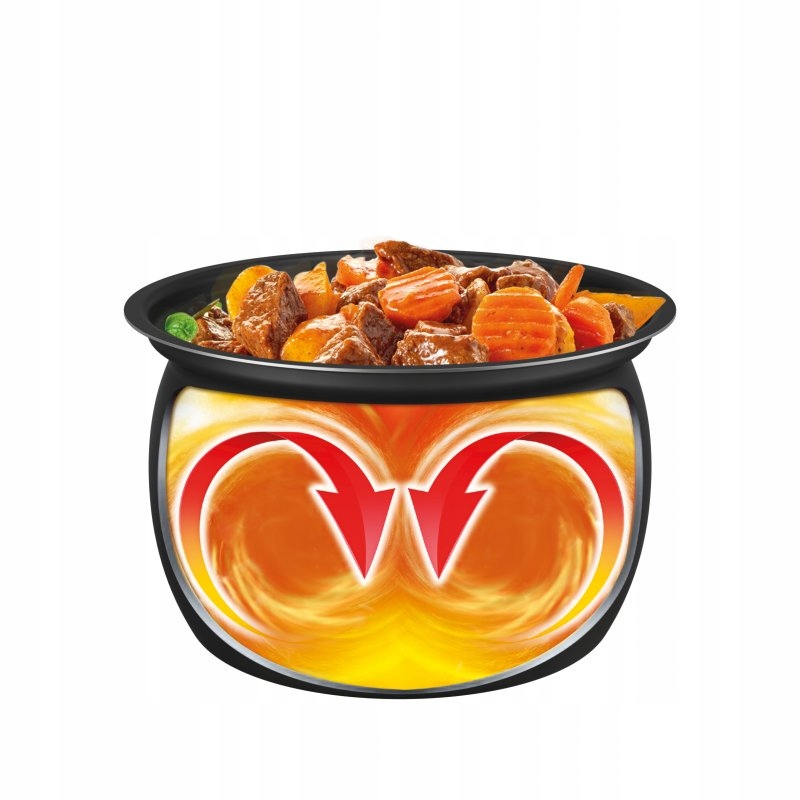 TEFAL Turbo Cuisine Multicooker 1000W 5L Czarny Plastikowy — miniatura 12