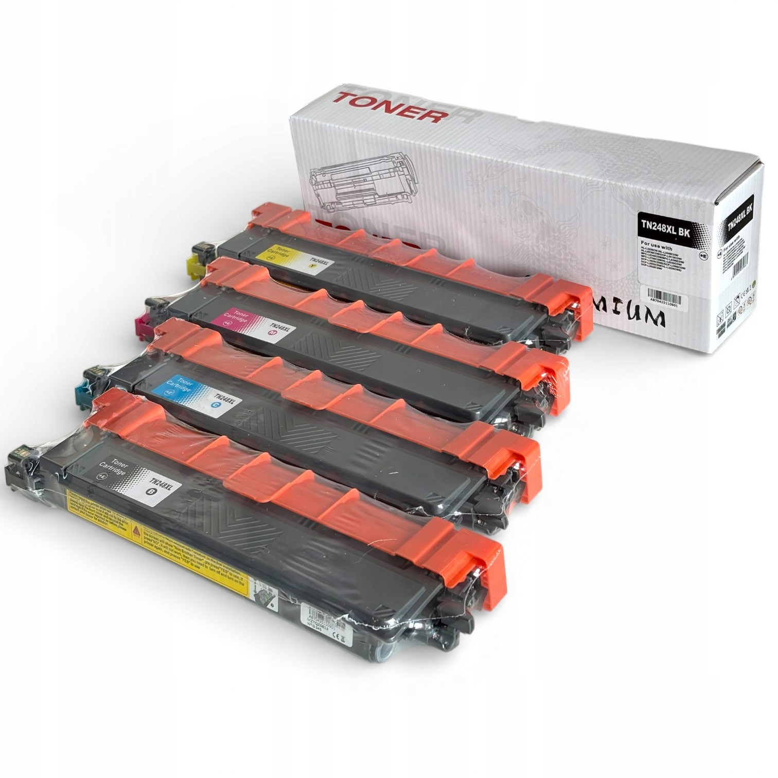 4x Toner do Brother TN248 XL DCP-L3560CDW L3520CDW HL-L8230CDW L3220CW